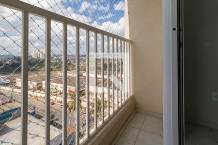 Varanda da Sala de apartamento para alugar com 2 quartos, 55m² em Parque São Lourenço, São Paulo