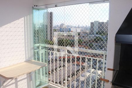 Varanda da Sala de apartamento à venda com 2 quartos, 65m² em Fundação, São Caetano do Sul