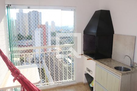 Varanda da Sala de apartamento à venda com 2 quartos, 65m² em Fundação, São Caetano do Sul