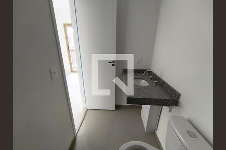 Banheiro Social de kitnet/studio para alugar com 1 quarto, 24m² em Vila Mariana, São Paulo