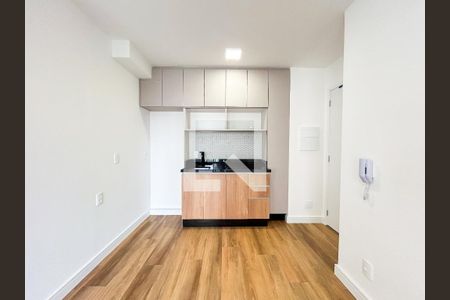 Sala/Cozinha de apartamento para alugar com 1 quarto, 35m² em Cidade Monções, São Paulo