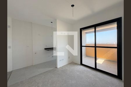 Sala de apartamento à venda com 2 quartos, 40m² em Jardim Cristiane, Santo André