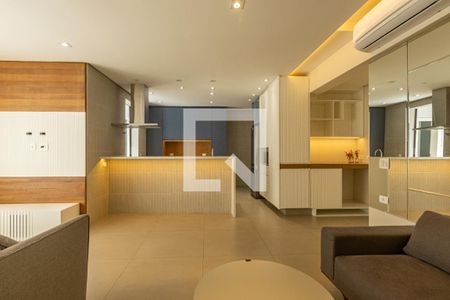 Sala de apartamento para alugar com 3 quartos, 95m² em Itaim Bibi, São Paulo