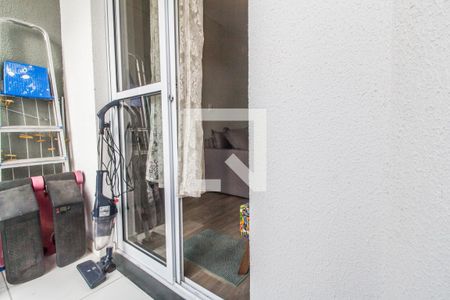 Varanda da Sala de apartamento para alugar com 2 quartos, 50m² em Vila Veloso, Carapicuíba