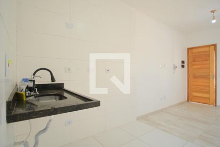Sala/Cozinha de apartamento à venda com 2 quartos, 55m² em Vila Gomes Cardim, São Paulo