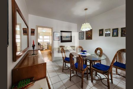 Sala de apartamento para alugar com 3 quartos, 82m² em Boqueirão, Santos