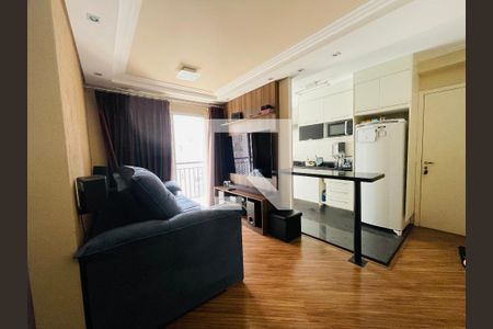 Sala de apartamento à venda com 2 quartos, 50m² em Vila Augusta, Guarulhos