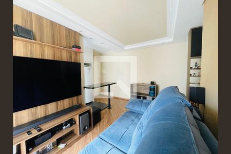 Sala de apartamento à venda com 2 quartos, 50m² em Vila Augusta, Guarulhos