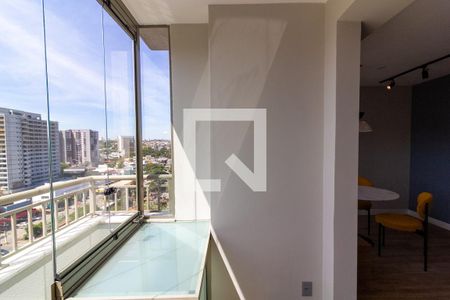 Varanda de apartamento para alugar com 1 quarto, 45m² em Campo Belo, São Paulo