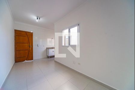 Sala de apartamento à venda com 2 quartos, 69m² em Vila Valparaíso, Santo André