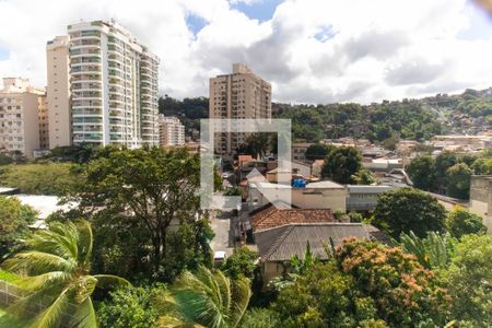 Vsta da Sala de apartamento à venda com 3 quartos, 85m² em Santa Rosa, Niterói