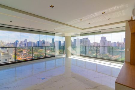 Sala de apartamento para alugar com 3 quartos, 168m² em Vila Cordeiro, São Paulo
