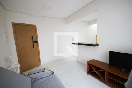 Sala de apartamento para alugar com 2 quartos, 70m² em Vila Caiçara, Praia Grande