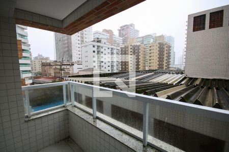 Varanda de apartamento para alugar com 2 quartos, 70m² em Vila Caiçara, Praia Grande