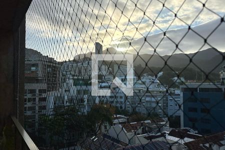 Varanda da Sala de apartamento à venda com 1 quarto, 66m² em Leblon, Rio de Janeiro