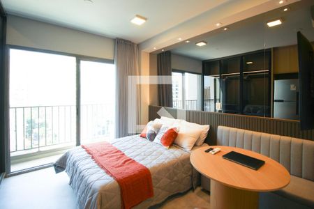 Sala/Quarto de apartamento para alugar com 1 quarto, 24m² em Vila Nova Conceição, São Paulo