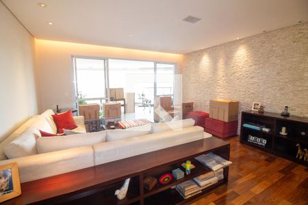 Sala de apartamento à venda com 4 quartos, 178m² em Brooklin, São Paulo