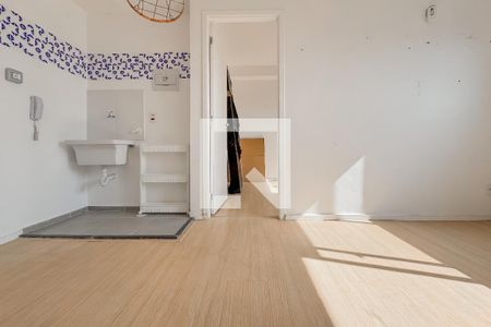 Sala/Cozinha de apartamento à venda com 1 quarto, 24m² em Sé, São Paulo
