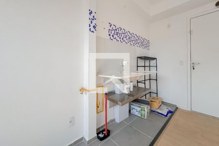 Sala/Cozinha de apartamento à venda com 1 quarto, 24m² em Sé, São Paulo