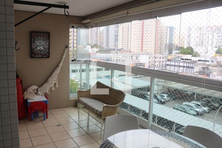 Varanda de apartamento à venda com 3 quartos, 154m² em Santa Paula, São Caetano do Sul