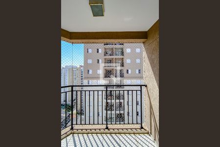 Varanda da Sala de apartamento para alugar com 3 quartos, 65m² em Brás, São Paulo