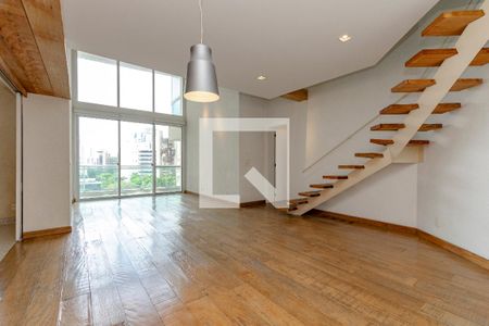 Sala de apartamento à venda com 3 quartos, 165m² em Cidade Monções, São Paulo