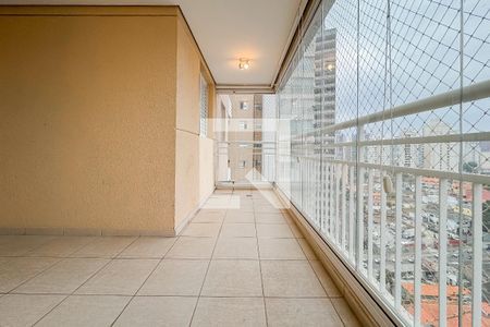 Varanda da Sala de apartamento para alugar com 3 quartos, 78m² em Vila Dom Pedro I, São Paulo
