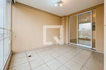 Varanda da Sala de apartamento para alugar com 3 quartos, 78m² em Vila Dom Pedro I, São Paulo