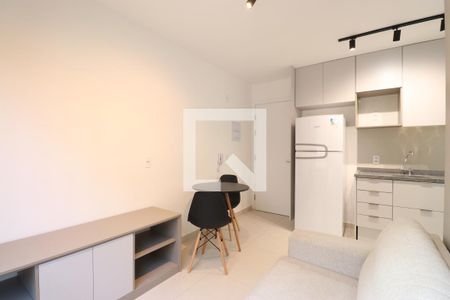 Sala/Cozinha de apartamento para alugar com 1 quarto, 25m² em Barra Funda, São Paulo