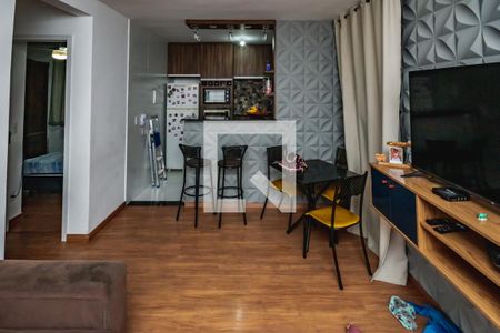 Sala de apartamento à venda com 2 quartos, 45m² em Frei Leopoldo, Belo Horizonte
