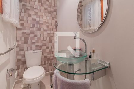 Lavabo de casa de condomínio à venda com 3 quartos, 126m² em Vila Nova, Porto Alegre