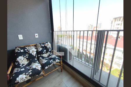 Varanda de kitnet/studio à venda com 1 quarto, 40m² em Vila Mariana, São Paulo