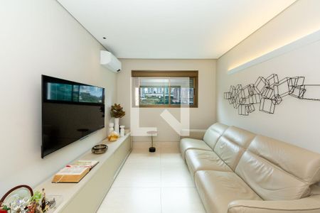 Sala de apartamento à venda com 3 quartos, 180m² em Vale do Sereno, Nova Lima