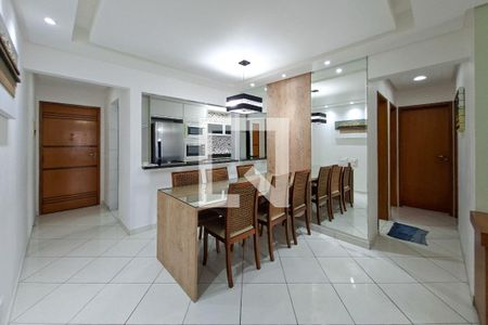 Sala de apartamento para alugar com 3 quartos, 107m² em Cidade Ocian, Praia Grande