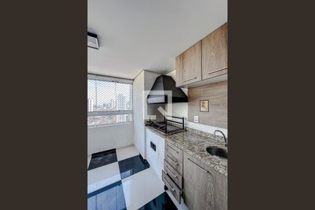 Varanda da Sala de apartamento à venda com 3 quartos, 75m² em Vila Bertioga, São Paulo