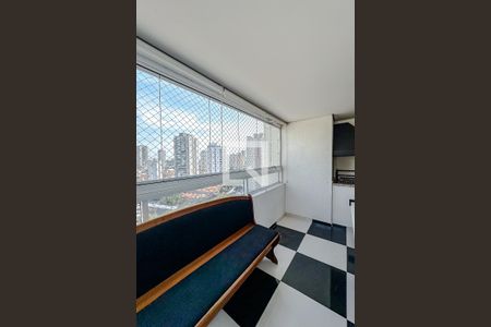 Varanda da Sala de apartamento à venda com 3 quartos, 75m² em Vila Bertioga, São Paulo