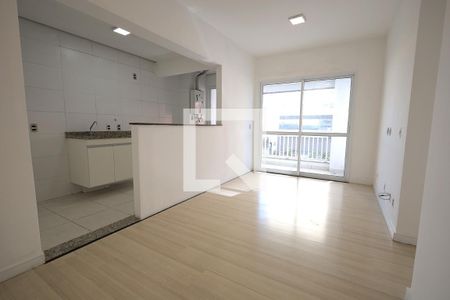 Sala de apartamento à venda com 2 quartos, 57m² em Vila Homero Thon, Santo André