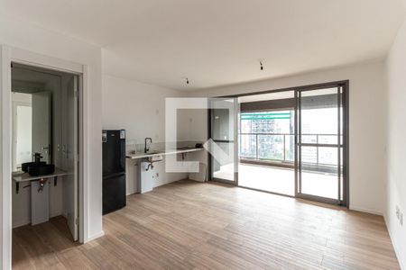 Sala de apartamento para alugar com 1 quarto, 50m² em Higienópolis, São Paulo