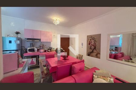 Sala de Jantar de apartamento à venda com 3 quartos, 73m² em Vila Curuçá, Santo André