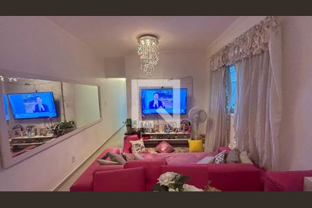 Sala  de apartamento à venda com 3 quartos, 73m² em Vila Curuçá, Santo André