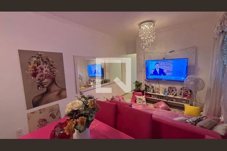 Sala  de apartamento à venda com 3 quartos, 73m² em Vila Curuçá, Santo André