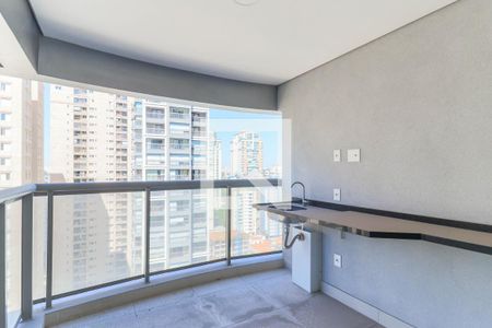 Varanda da Sala de apartamento à venda com 2 quartos, 67m² em Jardim das Acacias, São Paulo