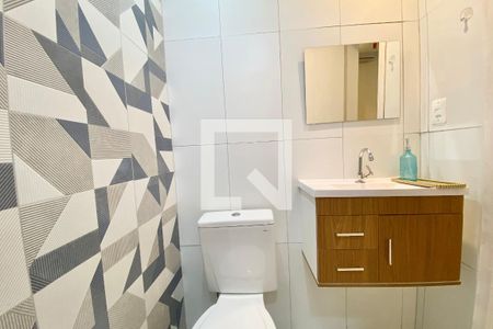 Banheiro da Suíte de apartamento para alugar com 1 quarto, 55m² em Copacabana, Rio de Janeiro