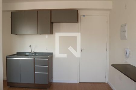 Sala/Cozinha de apartamento para alugar com 1 quarto, 25m² em Barra Funda, São Paulo