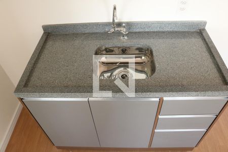 Sala/Cozinha de apartamento para alugar com 1 quarto, 25m² em Barra Funda, São Paulo