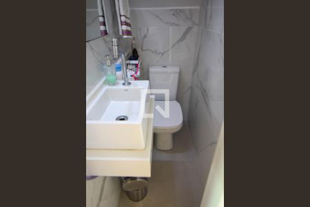 Lavabo de casa de condomínio para alugar com 3 quartos, 110m² em Chácara Seis de Outubro, São Paulo