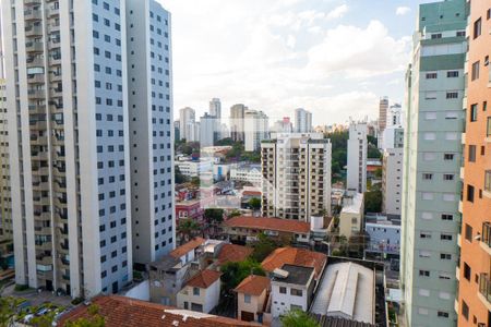 Vista da Sacada da Sala de apartamento para alugar com 4 quartos, 115m² em Vila Clementino, São Paulo