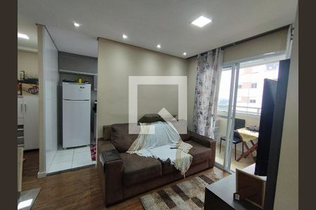 Sala de apartamento para alugar com 2 quartos, 45m² em Parque Fongaro, São Paulo