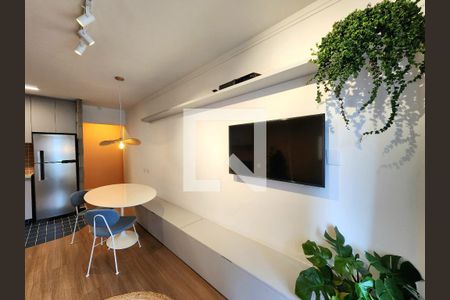 Sala de apartamento para alugar com 1 quarto, 48m² em Itaim Bibi, São Paulo