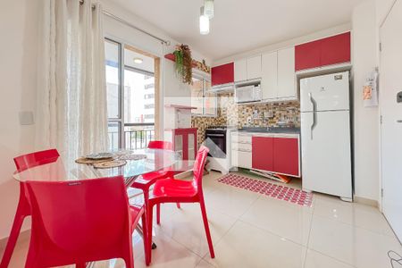 Sala/Cozinha de apartamento para alugar com 1 quarto, 30m² em Sé, São Paulo